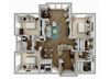 3 Bed 2 Bath + Sunroom 3 Bed 2 Bath + Sunroom at Kingwood Glen, Kingwood, TX